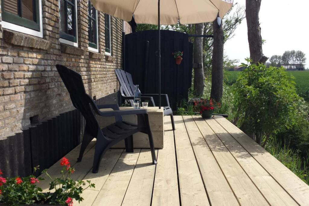 The Cottage - 2 Persoons Cottage Nabij Strand En Meer Zonnemaire المظهر الخارجي الصورة